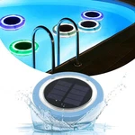 Solar Floating Pool Lights 4 Single Color Outdoor Decorations, 1-PACK, Blue. Fixed Price $24.50.