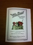 Van Dorn Valve Grinder Manual. Fixed Price $21.79.