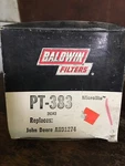 Hydraulic Filter Baldwin PT383 Replaces John Deere AH91274 Free Shipping. Fixed Price $21.50.