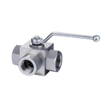 Taixin High Pressure 3 Way Ball Valve 1/2 Inch Npt Female Hydraulic. Fixed Price $30.91.