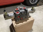Parker Commercial Hydraulic Valve Double Solenoid. Fixed Price $325.00.