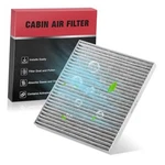 Cabin Air Filter W/activated Carbon Compatible With 8.1" X 9.1" 0.8" CF10709. Fixed Price $33.75.