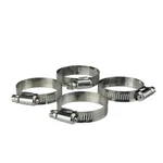 Northlight 4 Stainless Steel Adjustable Pool Hose Clamps 1.25" - 2". Fixed Price $9.49.