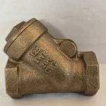 Nibco T-413-B 1/2" Npt Bronze Y-pattern Swing Check Valve Water 125 Wsp 200 Wog. Fixed Price $26.96.