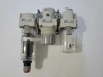 Smc AC30-N02G-Z-A F/r/l Combo Filter, Regulator, Lubricator. Fixed Price $139.99.
