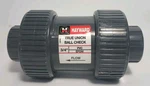 New Hayward Check Valve, True Union, 3/4" Pvc. Fixed Price $16.50.