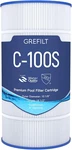 C100S Pool Filter Cartridge For Hayward Swimclear, Sq.ft Replacement. Fixed Price $104.99.