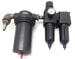 Wilkerson WSA-08-FM0 Pneumatic Condensate Separator W/ 2 Unknown Filters. Fixed Price $100.00.