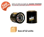 Box Of 12 Wix Engine Oil Filter 51394 Fits Various Vehicles. Fixed Price $52.95.
