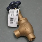 Nibco 90 Angle Globe Valve S311Y3/4, 3/4" Sweat, Class 125 Wsp Psi, Bronze. Fixed Price $69.95.