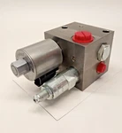 Valve P15883-3 Manifold With Vickers RV5-10-S-0-357 And Hydraforce TS58-20-50. Fixed Price $327.50.