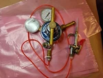 Radnor By Harris CGA-E4 25-500 Psig Gas Regulator Ar, N2, He Fast Ship. Fixed Price $99.00.