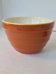 Crate & Barrel Parker 6" Beehive Nesting Mixing Bowl Burnt Orange. Fixed Price $39.99.
