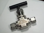 1- Swagelok Stainless Steel Integral Bonnet Needle Valve, 1/2" Od Tube, SS-18RS8. Fixed Price $139.89.