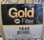 Napa Gold Hydraulic Oil Filter 1849 Spin-on. Fixed Price $65.00.