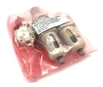 Smc AC20D-N02E-V1-CZ-B Pneumatic Modular Assembly Regulator, Separator, Shut Off. Fixed Price $142.49.
