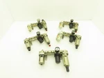Smc Pneumatic Air Filter Regulator Check Valve Lubricator Assembly Lot Of 5. Fixed Price $149.99.