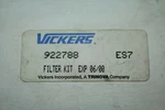 Vickers Filter Kit 922788 ES7 Lot Of 4. Fixed Price $100.00.