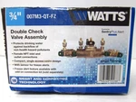 Watts 007M3-QT-FZ Lead Free 3/4" Double Check Valve Assembly. Fixed Price $195.00.