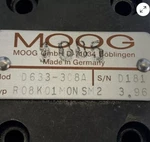 Moog D633-308A Servo Valve. Fixed Price $1748.00.