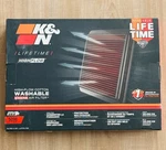 K&n Red Air Filter For 2020-2026 Chevrolet Silverado Gmc Sierra 2500/3500 Hd. Fixed Price $45.94.