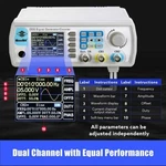 60MHZ Dual Channel Signal Source Arbitrary Function Generator 200MSA/S. Fixed Price $119.00.