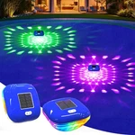 Firste Floating Pool Lights, Rgb Color Changing Solar With 9 Blue. Fixed Price $12.20.