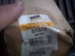 Hydraulic Filter Genuine Wix 57339. Fixed Price $54.99.