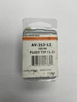 Devilbiss 1.2 Fluid Tip AV-213-12 (new With ) Box Spray Gun Spare Parts. Fixed Price $150.00.