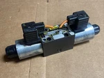 Parker D1VW020DNJWL Hydraulic Directional Control Solenoid Valve 3000PSI 24VDC. Fixed Price $125.00.