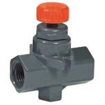 Hayward Flow Control NVA1025T Needle Valve, Straight, Pvc/fpm, 1/4", Threaded. Fixed Price $101.99.