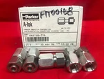 Parker Fluid Connectors A-lok 6X6TU6-316 **box Of 5**. Fixed Price $20.00.
