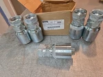 5 Qty. Parker 10677-32-32 Crimp Style Hydraulic Hose Fitting. New Box. Fixed Price $50.00.