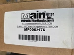 Main Filter MF0062176. Fixed Price $67.50.