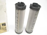 (X2) Filtrec WG255 Industrial Cartridge Hydraulic Metal Canister Filter. Fixed Price $71.89.