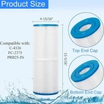 Hanxer PRB25-IN Spa Filters Replaces C-4326 FC-2375.HOT Tub. Fixed Price $12.99.