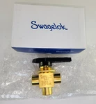 New Swagelok (B-45XF8) Brass 1-PIECE 40 Series 3-WAY Ball Valve, 1/2 Inch. Fixed Price $133.68.