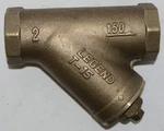 Legend Valve Two Inch Bronze Y Strainer Female Npt Ends Lead Free 105-508NL. Fixed Price $155.99.