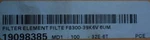 Filtermart F8300-39K6V 6UM Element ++ New. Fixed Price $149.95.