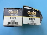 Napa Gold 1374 2 Pack Replacement Oil Filters New. Fixed Price $24.99.