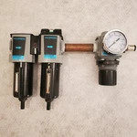Wilkerson Filter And Regulator Set F18-04-SH008 / M18-04-BH00B R18-04-F0G0B. Fixed Price $100.00.