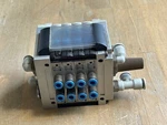 Festo CPV14-VI 18210 Pneumatic Manifold Assembly With Solenoid Valves. Fixed Price $70.00.