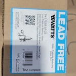Watts 3/4 LFU5B-LP-Z3 Brass Water Pressure Reducing Valve Lead Free 10-35 Psi. Fixed Price $350.00.