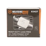 Ppg 83427 For Plumbmaster 5/8 Comp X 1/2 Sj 1/4 Turn Heavy Duty Straight Sto. Fixed Price $43.32.