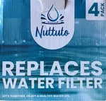 Nuttuto Water Filter Replacement Compatible With Zero Pitcher / Dispenser #360. Fixed Price $28.00.