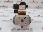 Air Torque AL-79,101U-S12 Pneumatic Actuator W/ Solenoid Valve 495905C2 G 1/8". Fixed Price $687.04.