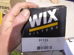 Genuine Wix 51133 Oil Filter. Fixed Price $7.99.
