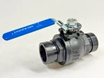 Shurjoint SJ-500 Grooved End Ball Valve 1-1/2" 1000-PSI Wog, Lockable Lever Op.. Fixed Price $125.62.