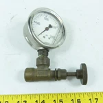 Rego NVA250B 1/4" Needle Flow Control Valve W/ Gauge. Fixed Price $44.84.