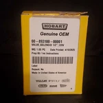 Hobart Solenoid Valve 00-893100-00001 1/2" 120V Oem. Fixed Price $150.00.